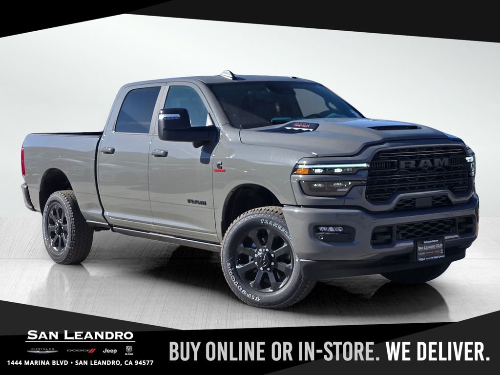 New 2026 Ceramic Gray Clear-Coat Exterior Paint RAM Laramie image 1