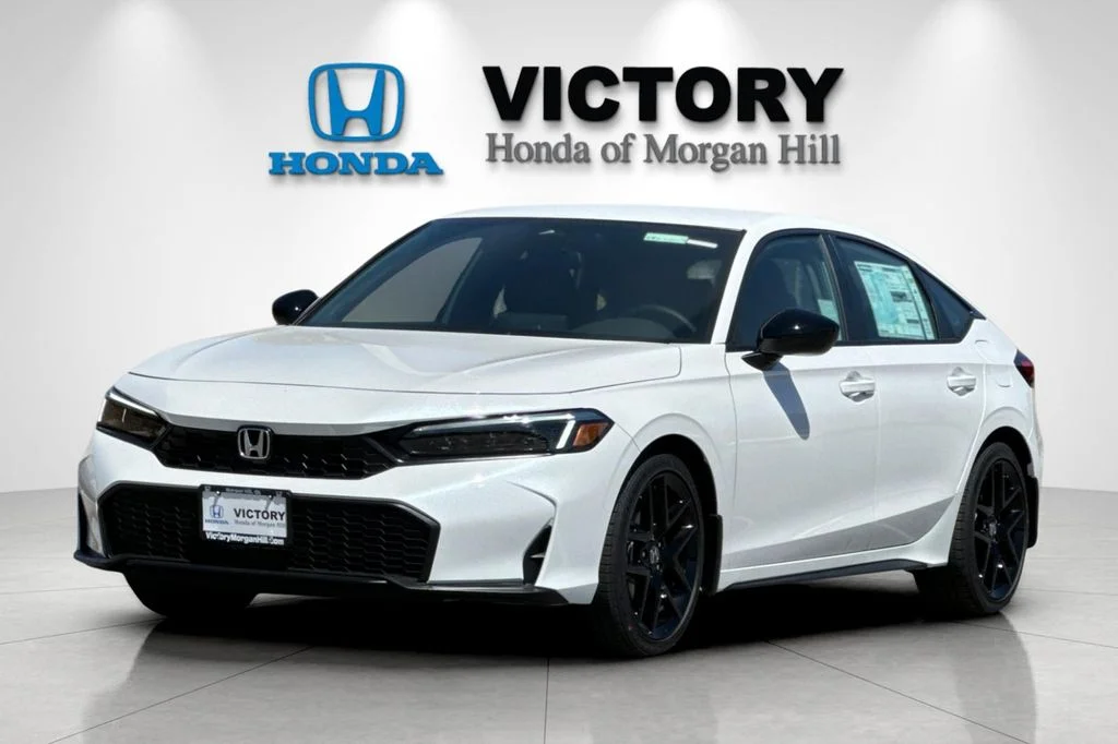 New 2026 Platinum White Pearl Honda Sport image 8