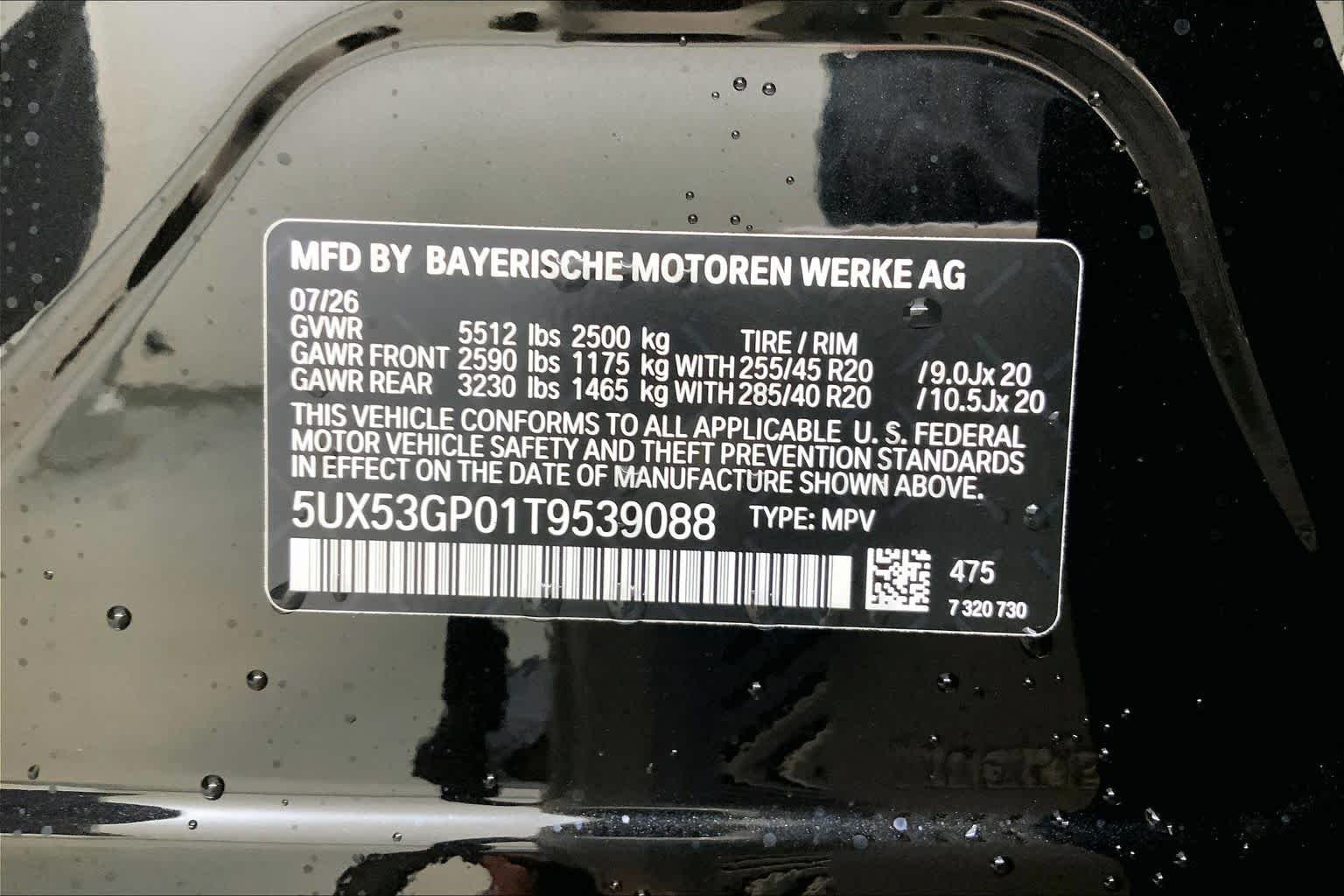 New 2026 Black Sapphire Metallic BMW 30 xDrive image 21