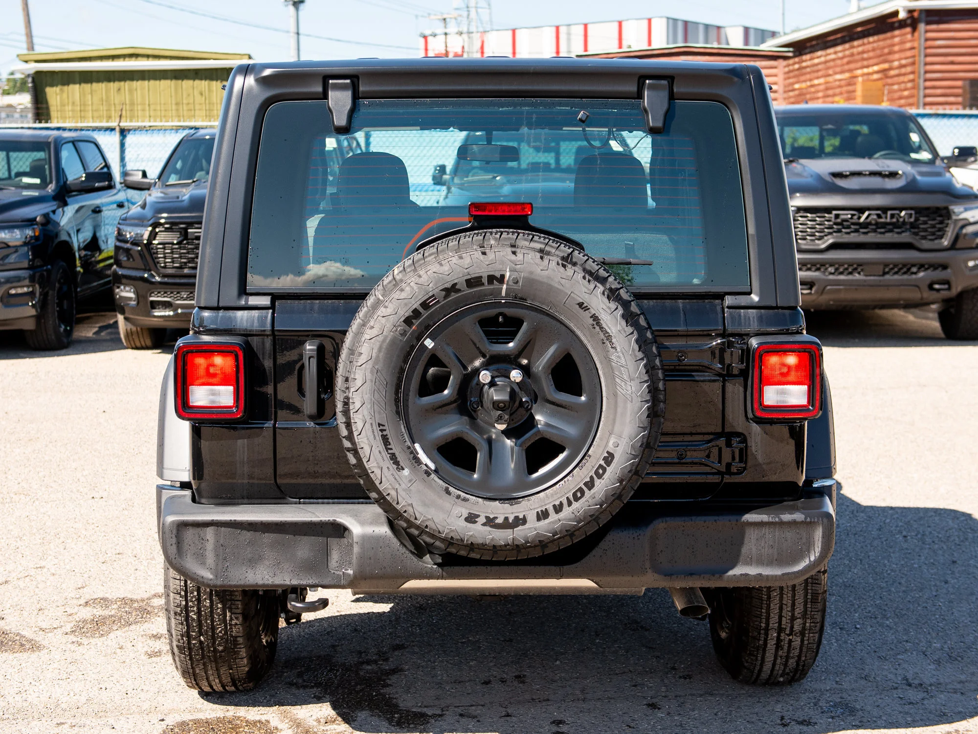 New 2026 Black Jeep Sport* 2 Door 4x4, Turbo image 5