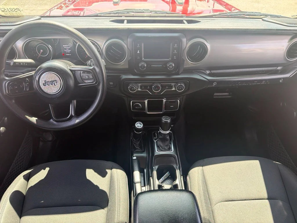 Used 2021 Red Jeep Unlimited Willys image 11