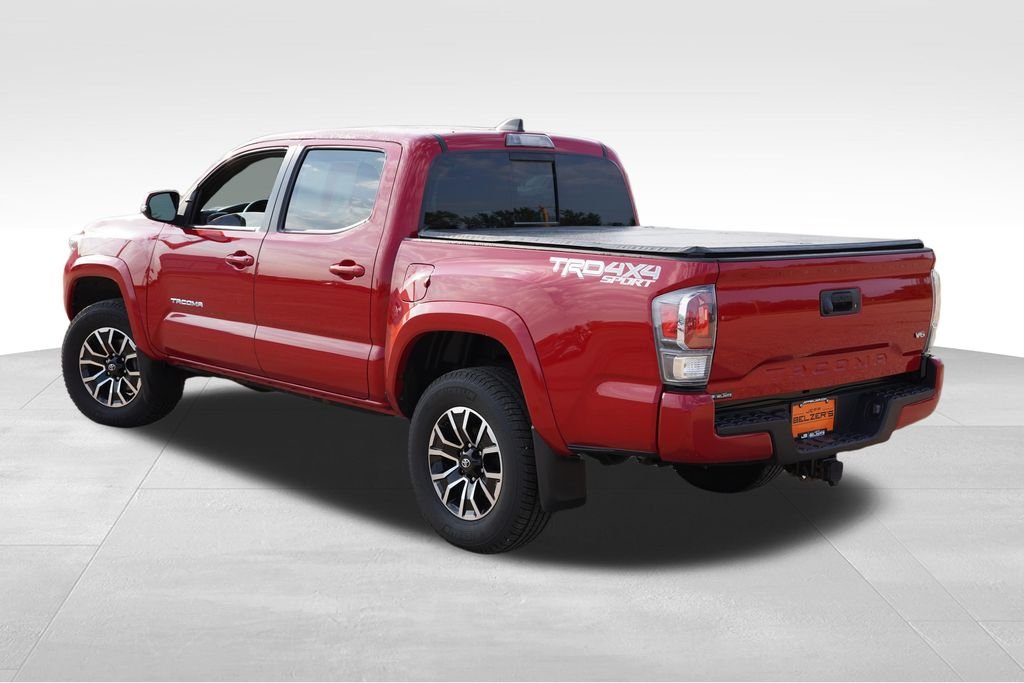 Used 2022 Barcelona Red Metallic Toyota TRD Sport image 7