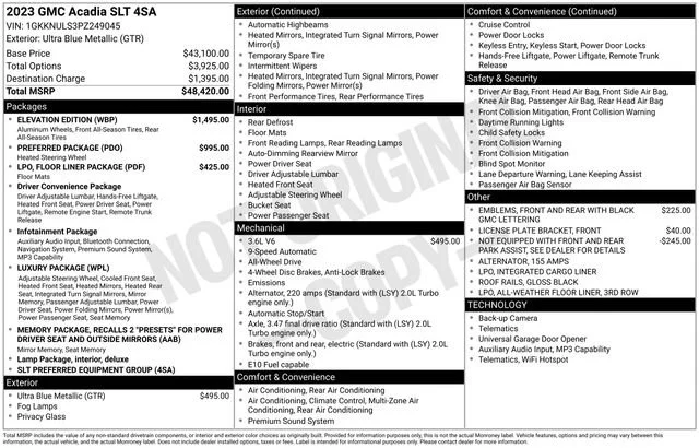 2023 GMC Acadia SLT - Photo 39