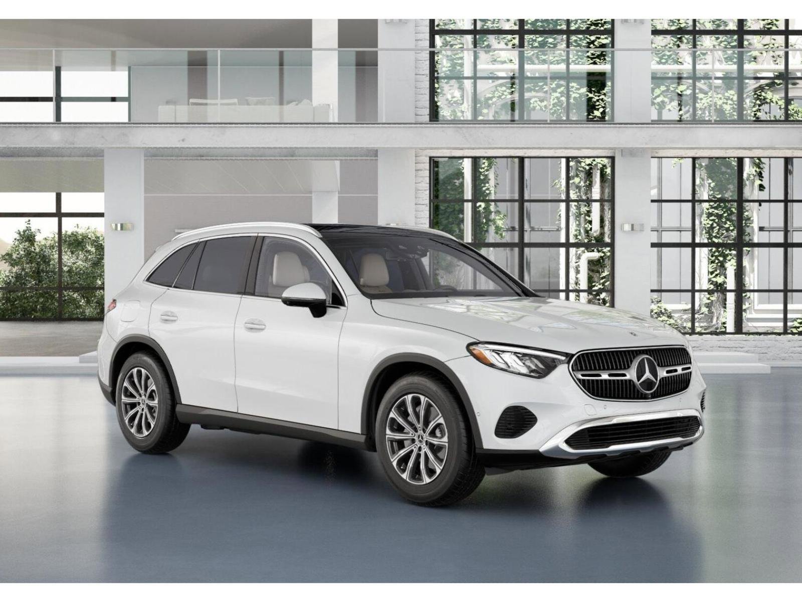 New 2026 MANUFAKTUR Moonlight White Metallic Mercedes-Benz GLC 300 4MATIC® SUV image 11