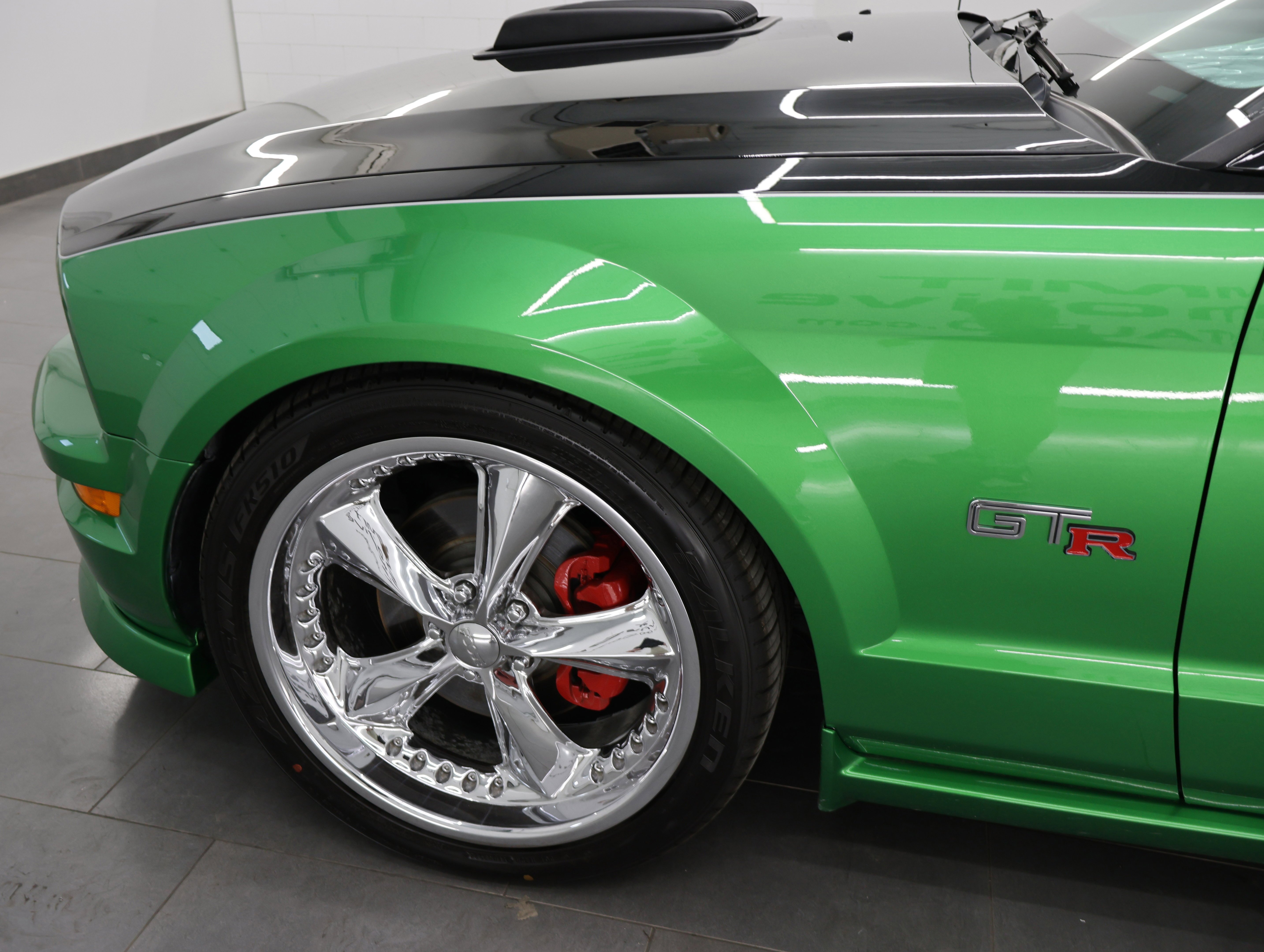 Used 2007 Green Ford GT Premium: GT PREMIUM-REGENCY GT R CONVERSION-GLASS ROOF-5 SPEED-SHAKER HOOD-20 WHEELS-LEATHER image 33