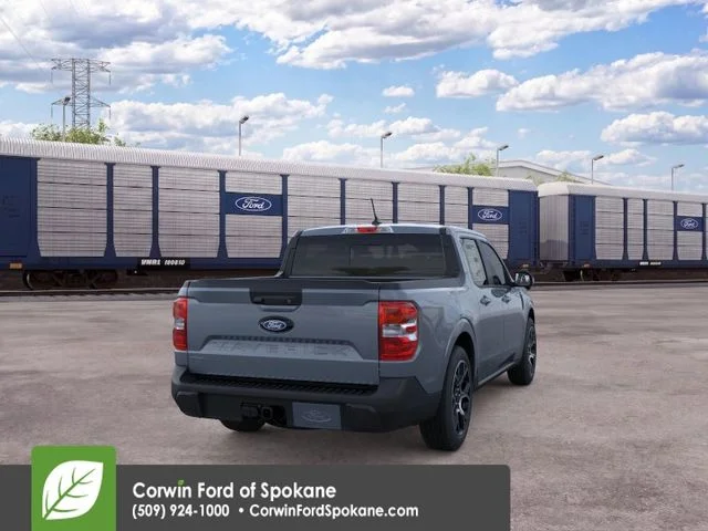 New 2026 Azure Gray Metallic Tri-Coat Ford Lariat image 9