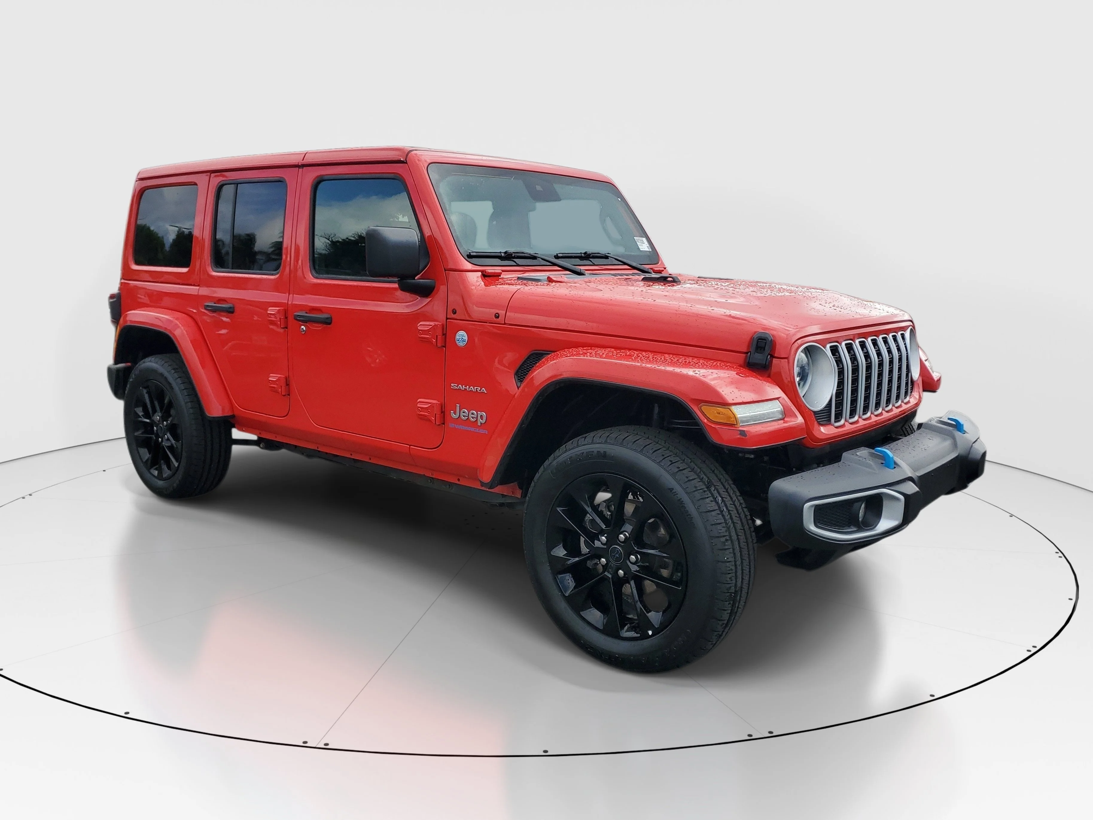 Used 2024 Red Jeep Sahara 4xe image 29