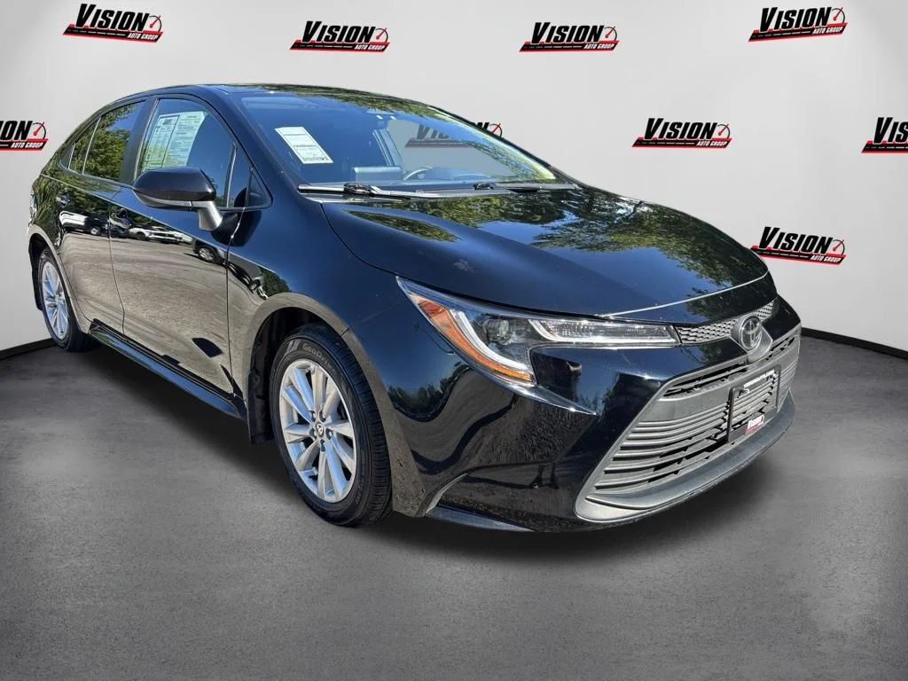 Used 2023 Black Toyota LE image 3