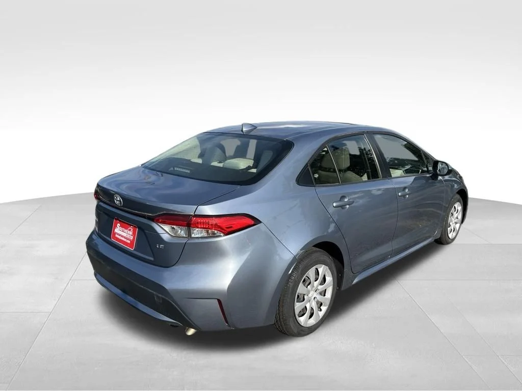 Used 2021 Blue Toyota LE image 31