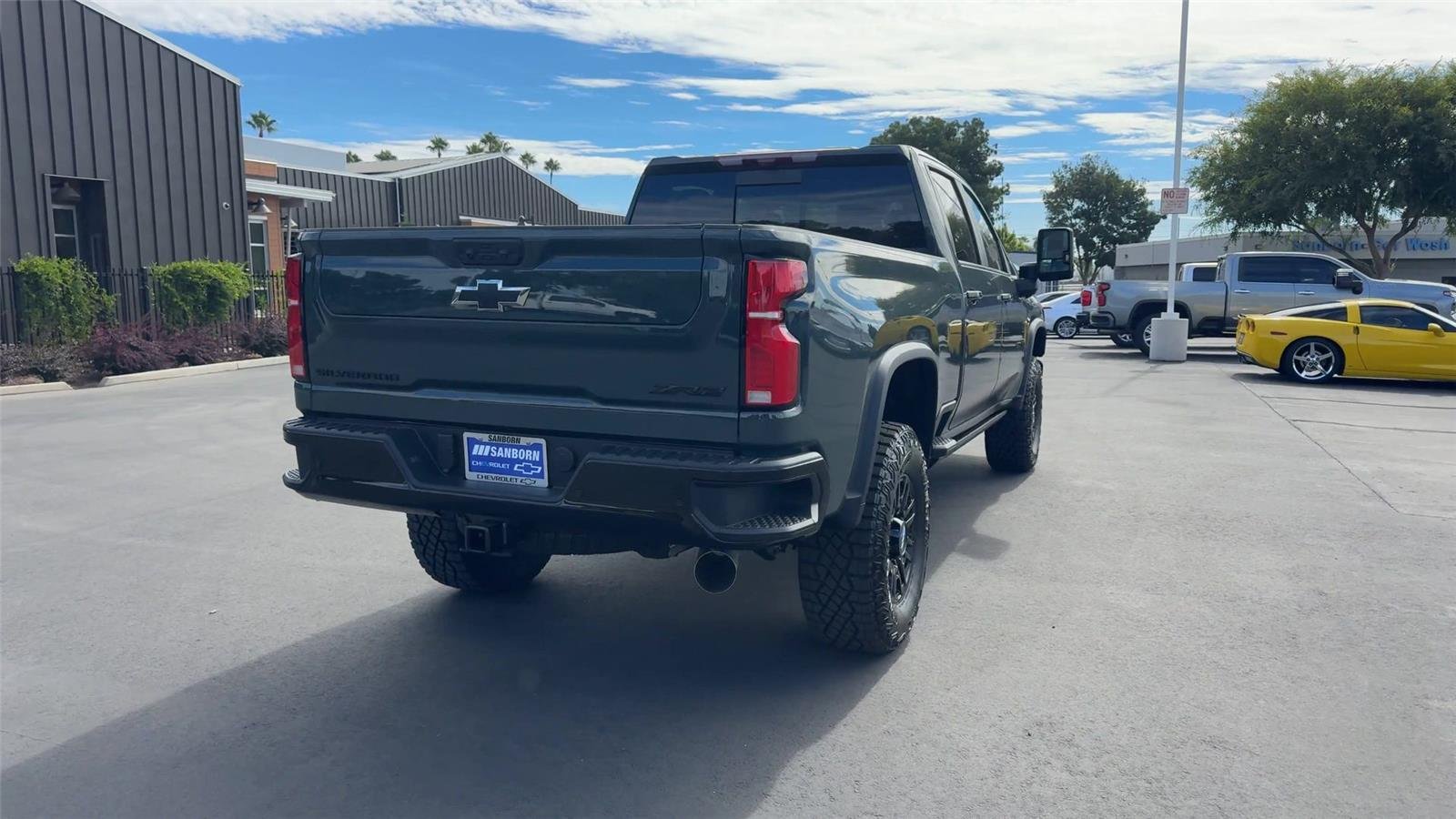 New 2026 Cypress Gray Chevrolet ZR2 image 2