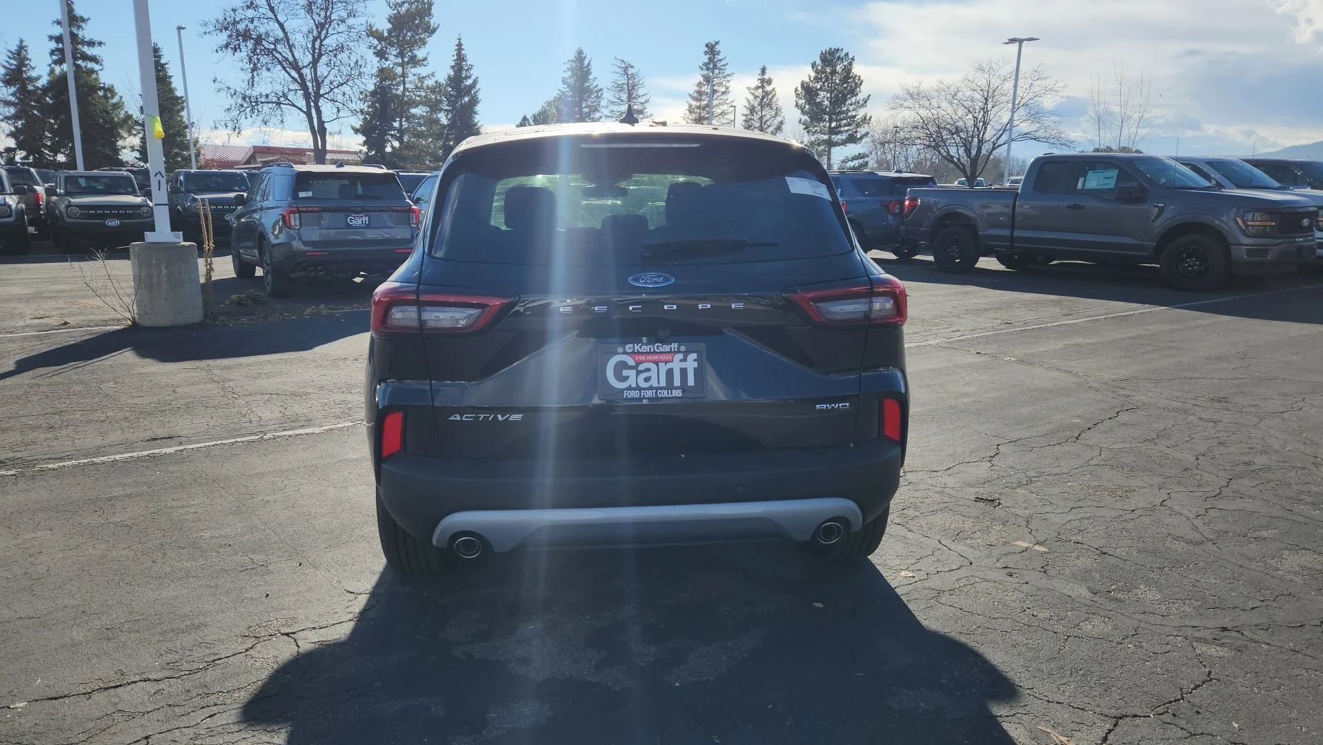 New 2026 Agate Black Metallic Ford Active image 10