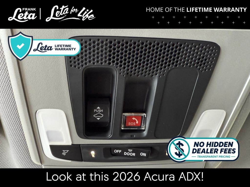 New 2026 Solar Silver Metallic Acura  image 26