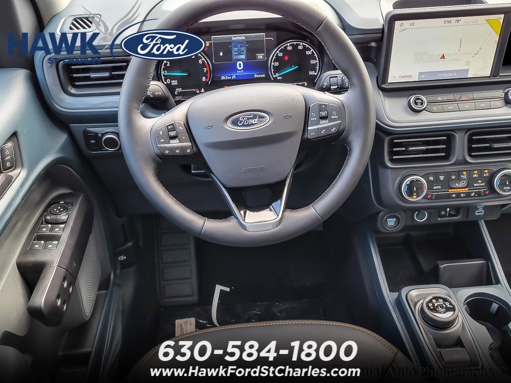 Used 2024 Shadow Black Ford LARIAT Advanced image 11