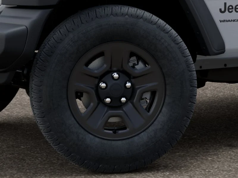 New 2026 Bright White Clear-Coat Exterior Paint Jeep Sport image 4