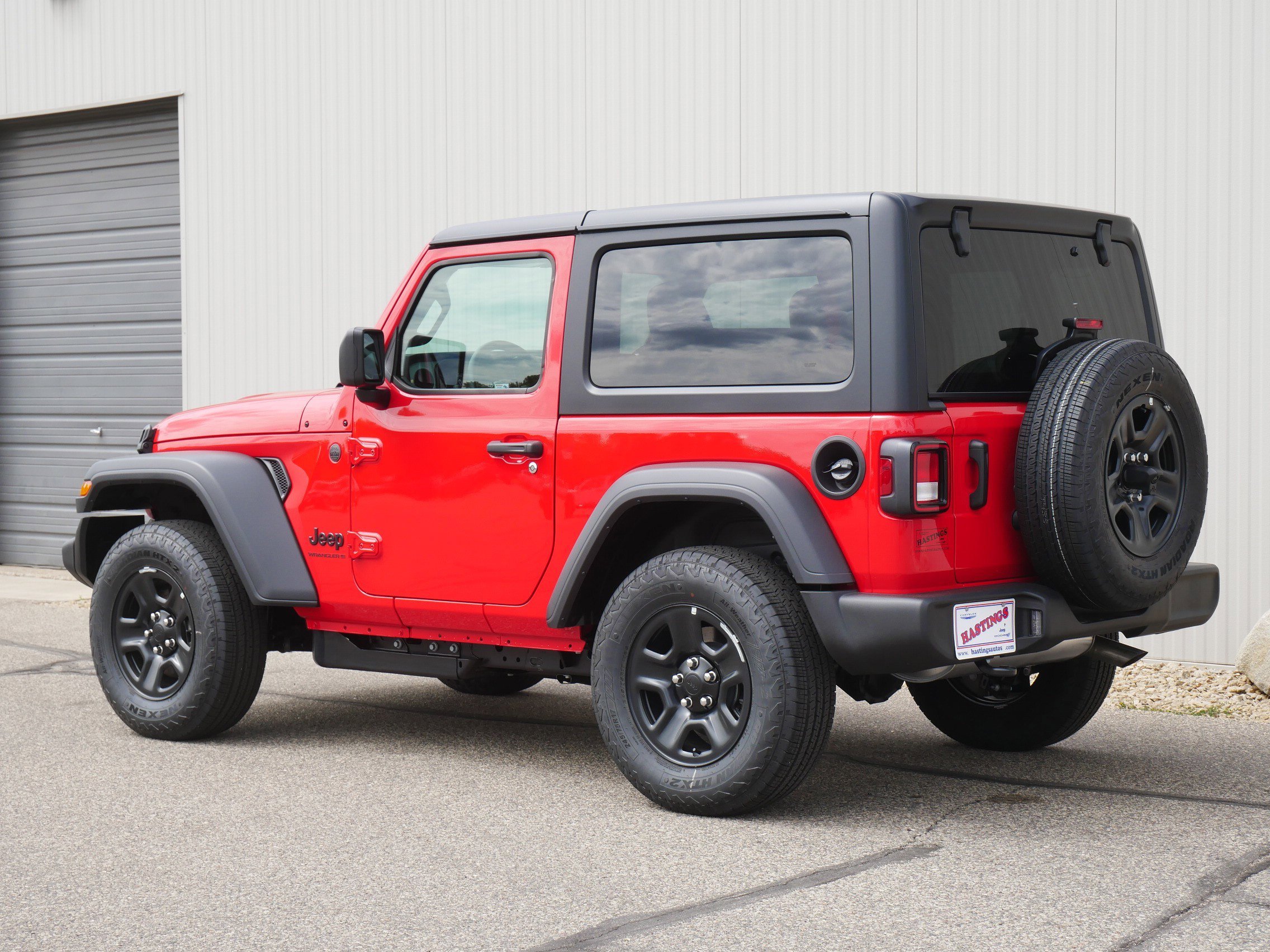 New 2026 Firecracker Red Clearcoat Jeep Sport image 3