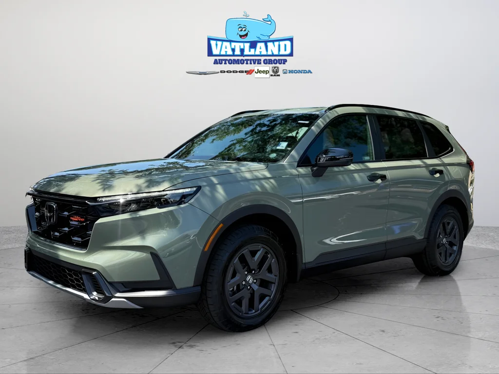 New 2026 Ash Green Metallic Honda TrailSport image 1