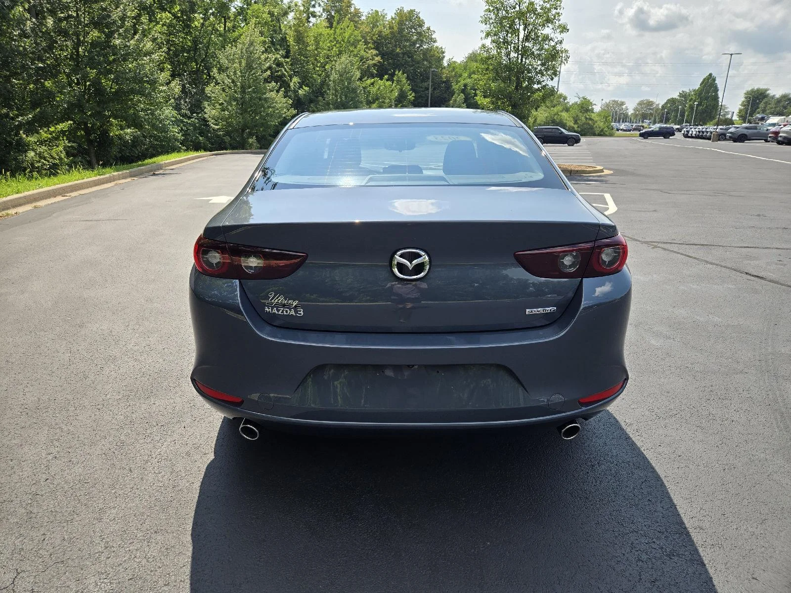 Used 2023 Polymetal Gray Metallic Mazda 2.5 S Carbon Edition image 8