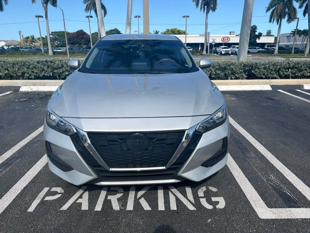 Certified Used 2021 Silver Nissan SV image 3