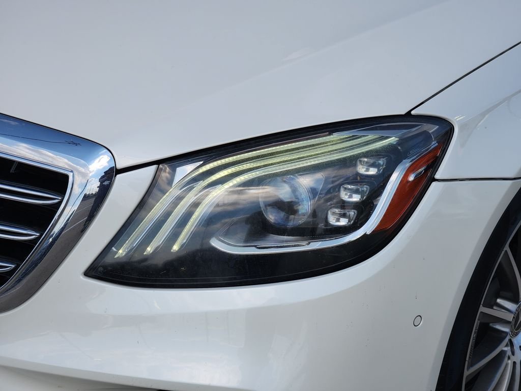 Used 2018 designo Diamond White Mercedes-Benz S 450 image 9