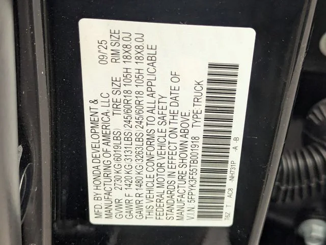 New 2026 Crystal Black Pearl Honda RTL image 25