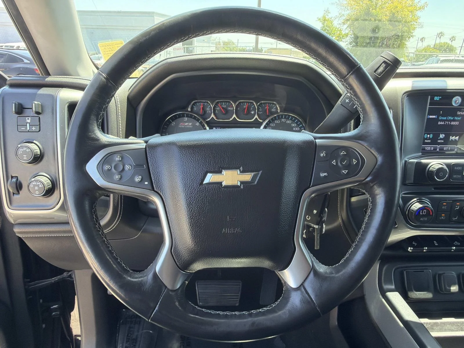 Used 2017 Black Chevrolet 4WD Crew Cab 143.5 LTZ w/2LZ image 8
