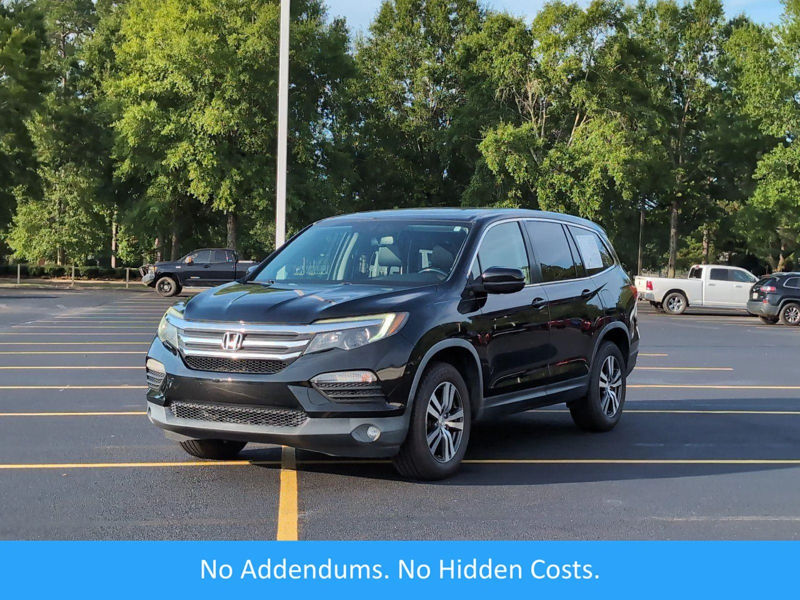Used 2018 Crystal Black Pearl Honda EX-L image 1