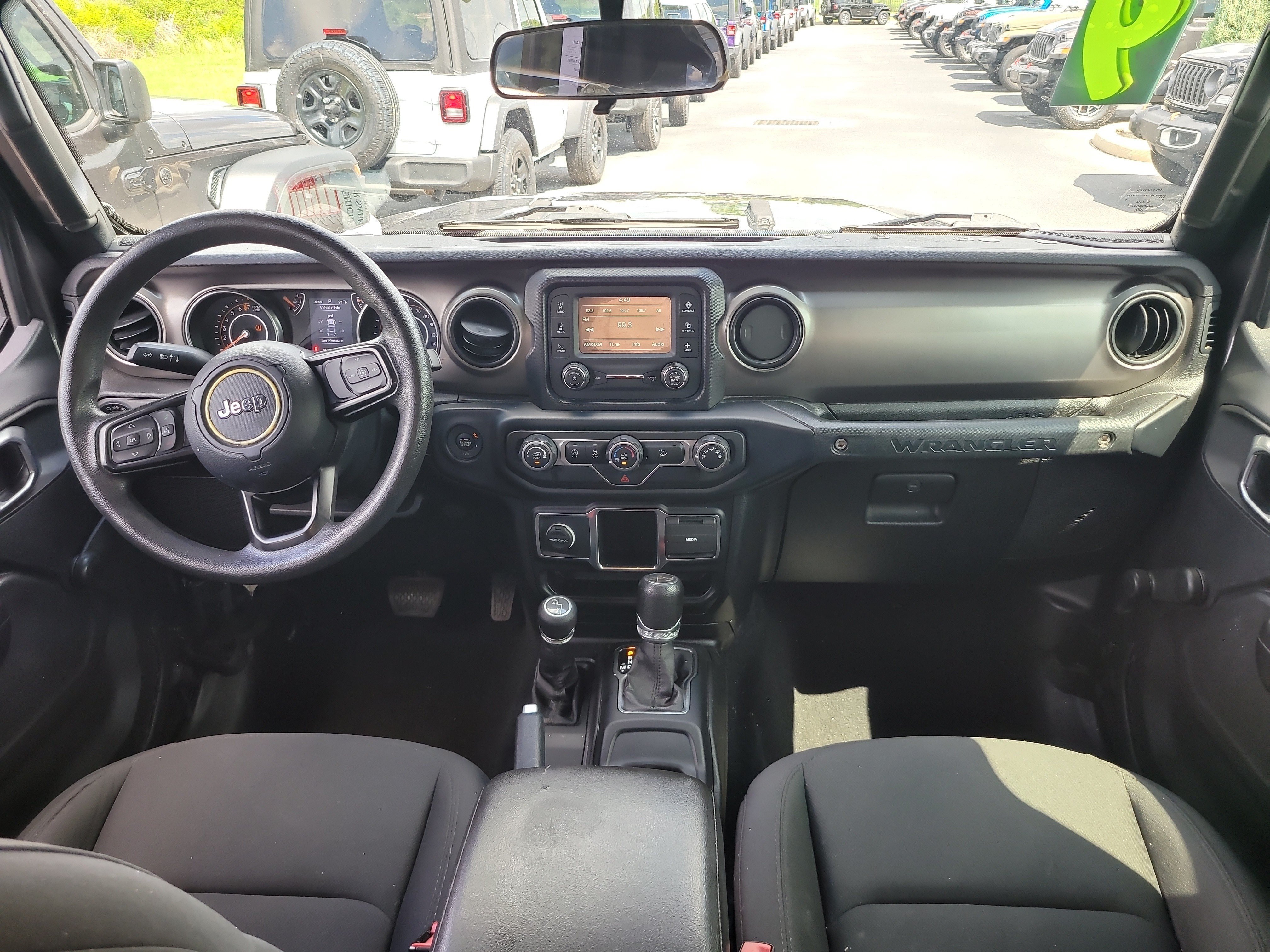 Used 2019 Granite Crystal Metallic Clearcoat Jeep Sport image 14