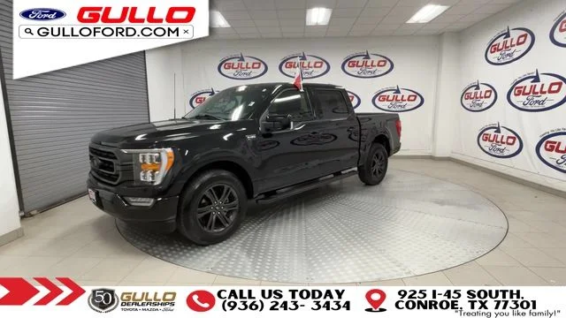 Certified Used 2022 Black Metallic Ford XLT image 4