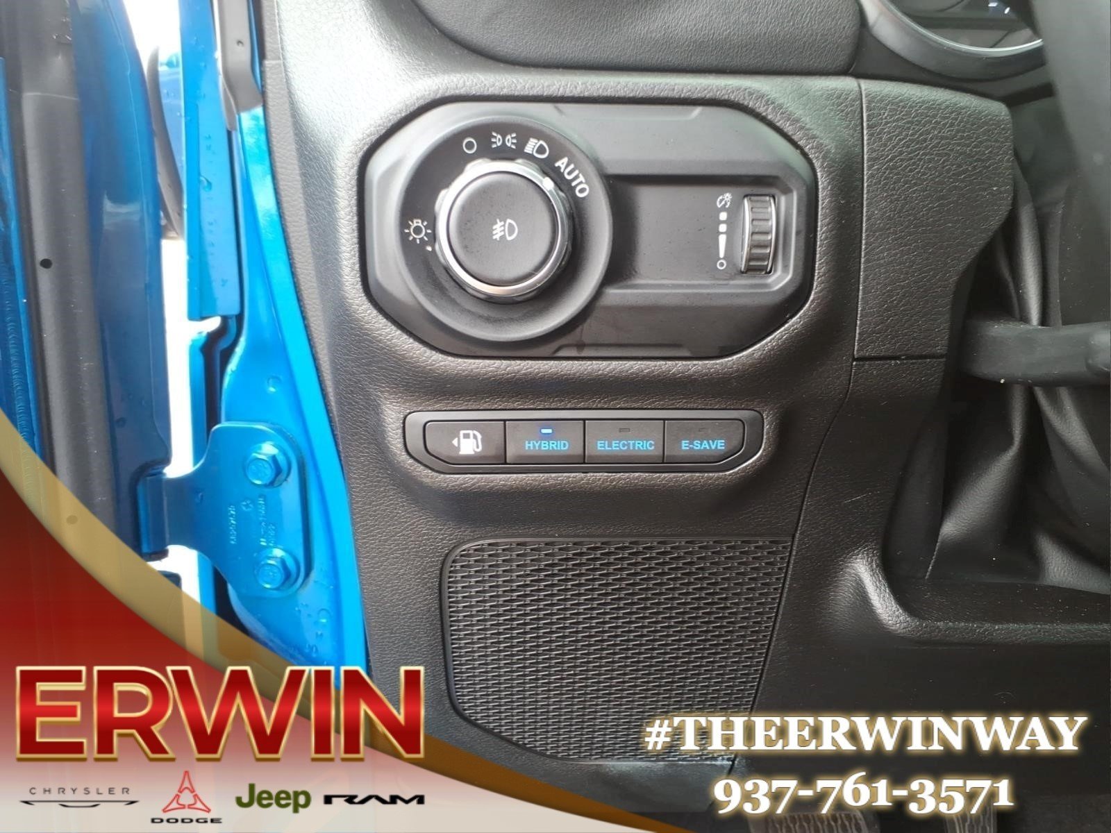 Certified Used 2023 Blue Jeep Sahara 4xe image 15