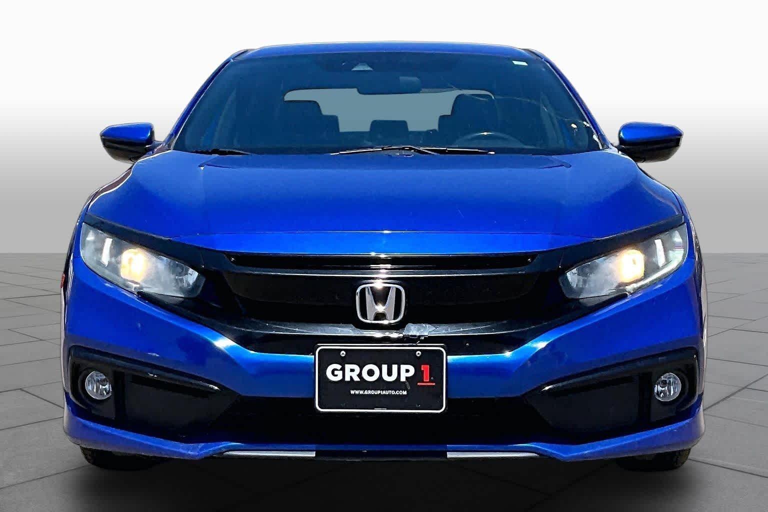 Used 2020 Aegean Blue Metallic Honda Sport image 4