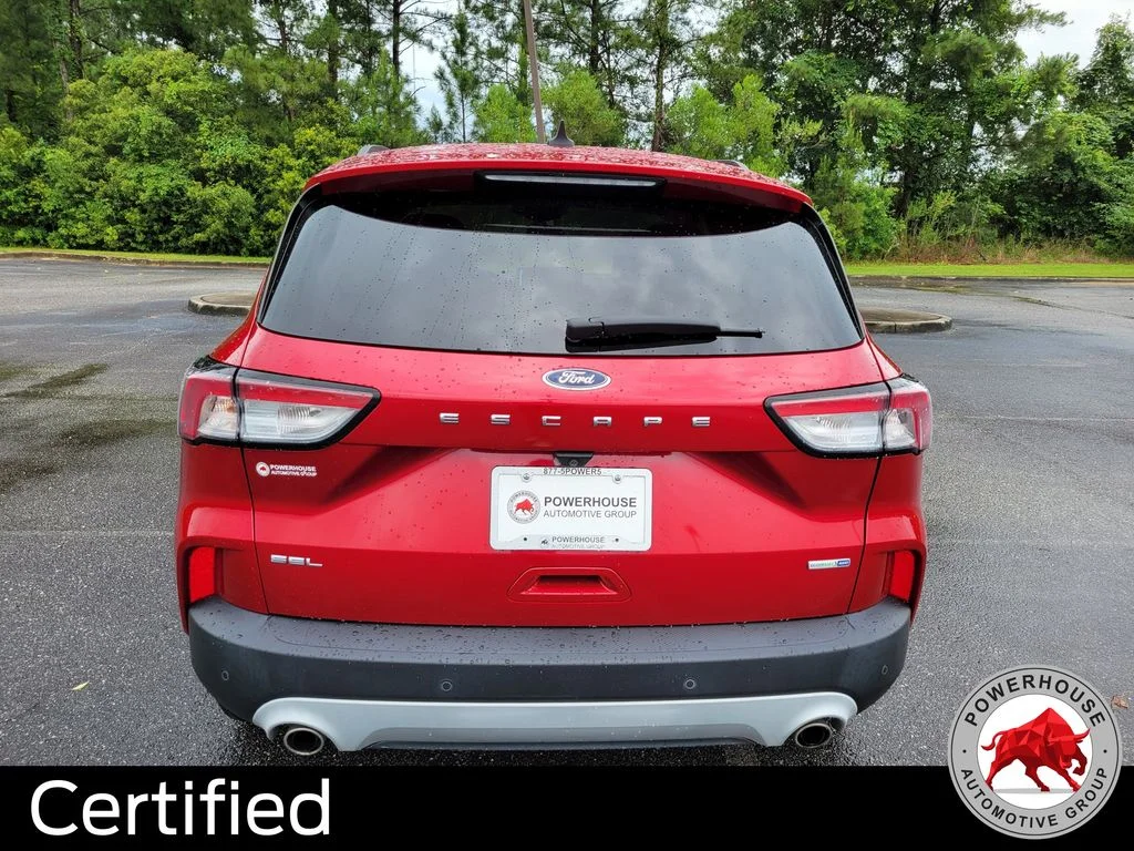 Used 2020 Red Ford SEL image 5