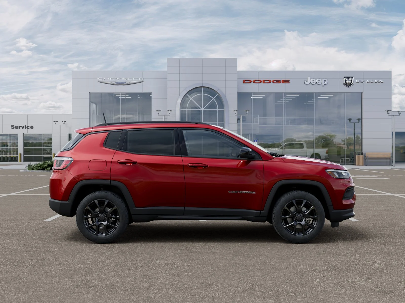 New 2026 Red Hot Pearlcoat Jeep Latitude image 89