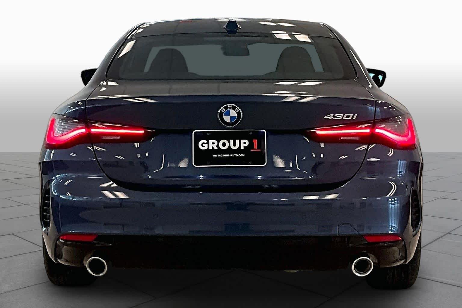 Used 2024 Arctic Race Blue Metallic BMW 430i image 4