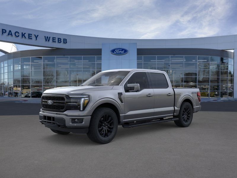 New 2026 Gray Metallic Ford Lariat image 2