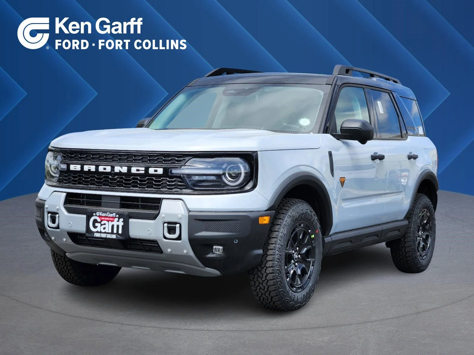 New 2026 Space White Metallic Ford Badlands image 1