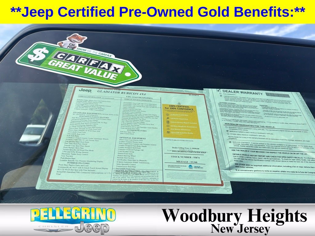 Certified Used 2023 Black Jeep Rubicon image 36