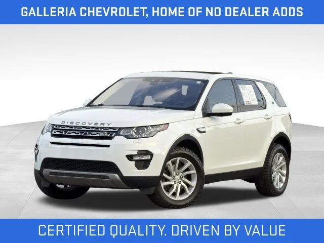 2018 Land Rover Discovery Sport