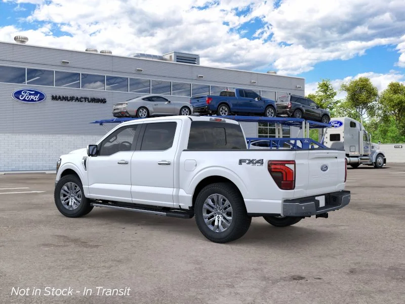 New 2026 Star White Metallic Tri-Coat Ford Lariat® image 4