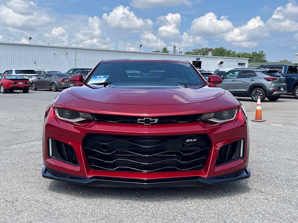 Used 2020 GARNET RED TINTCOAT Chevrolet ZL1 image 7