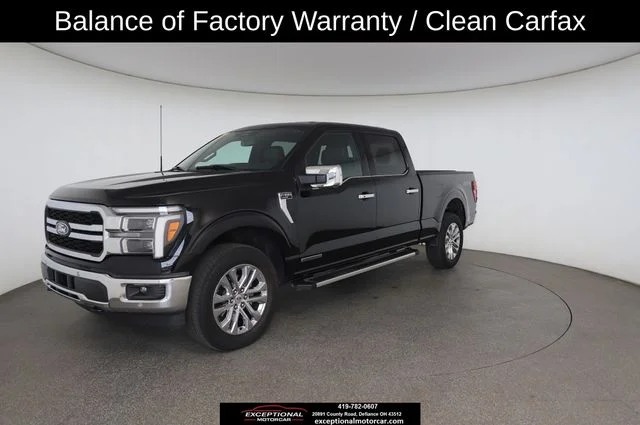 Used 2025 Black Ford Lariat image 2