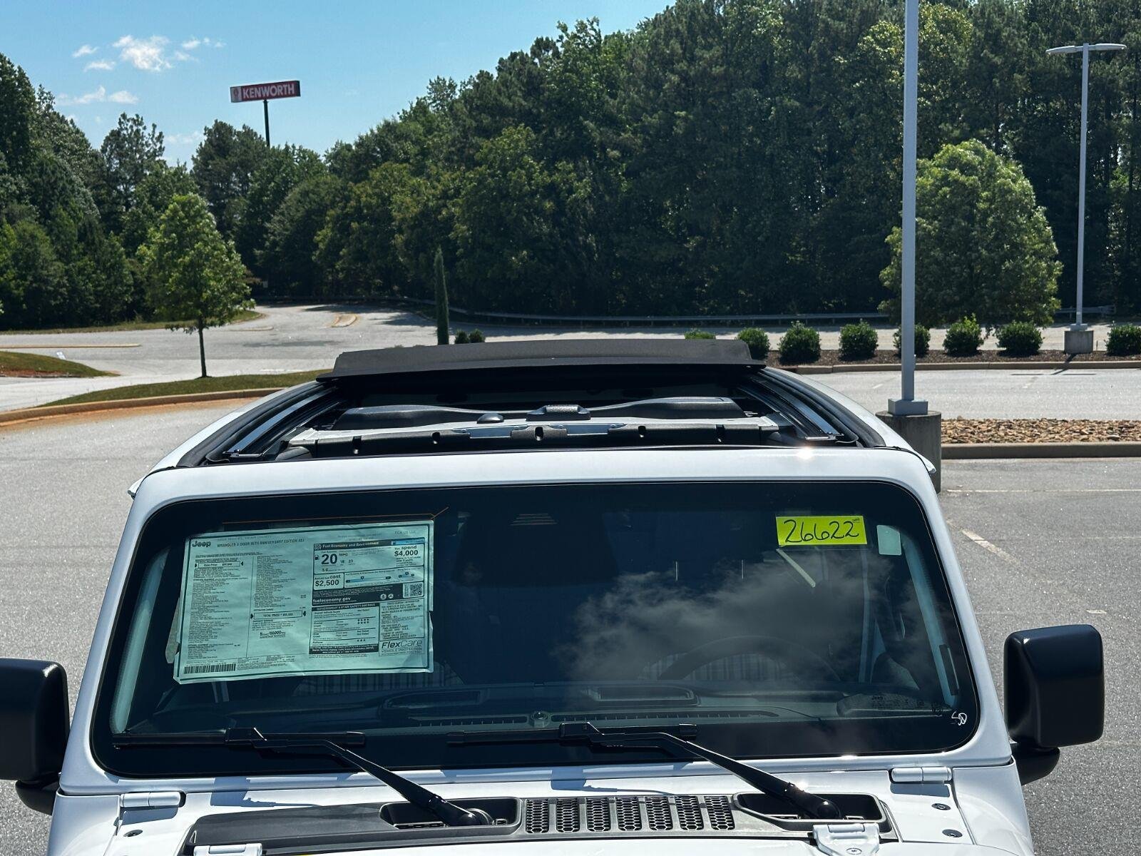 New 2026 Bright White Clear-Coat Exterior Paint Jeep 85th Anniversary image 19