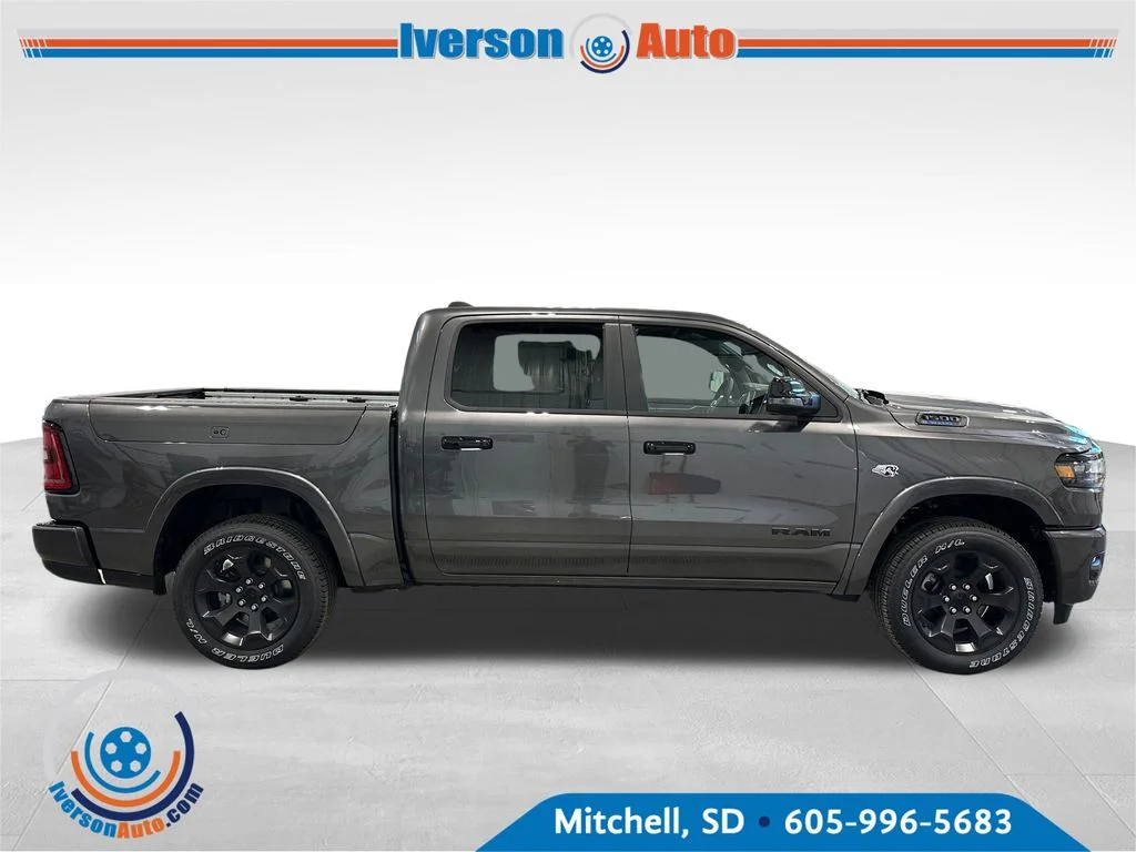 New 2026 Granite Crystal Metallic Clear-Coat Exterior Paint RAM Big Horn/Lone Star image 8