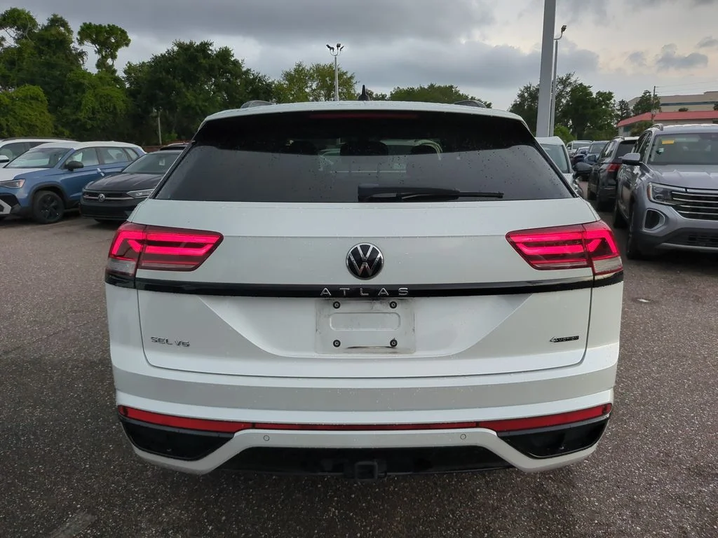 Certified Used 2023 White Volkswagen 3.6L V6 SEL R-Line image 5
