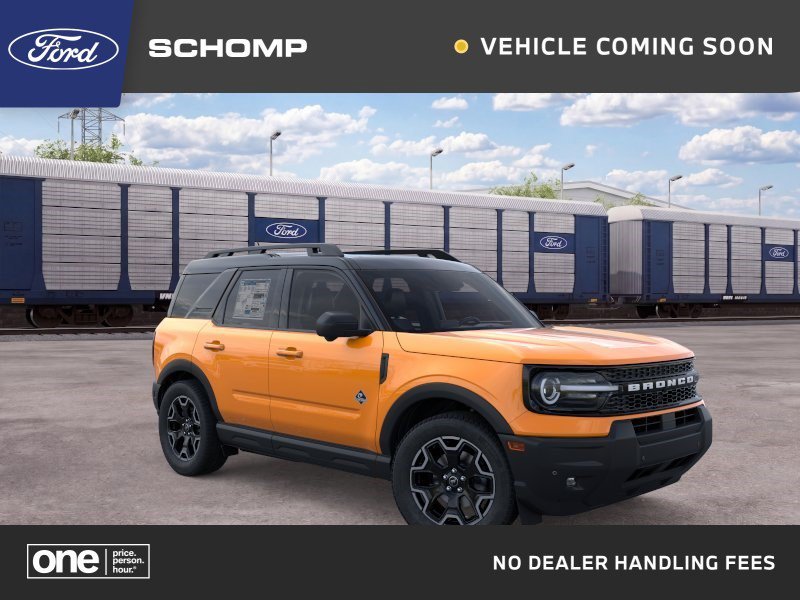 New 2026 Orange Fury Metallic Tri-Coat Ford Outer Banks image 1