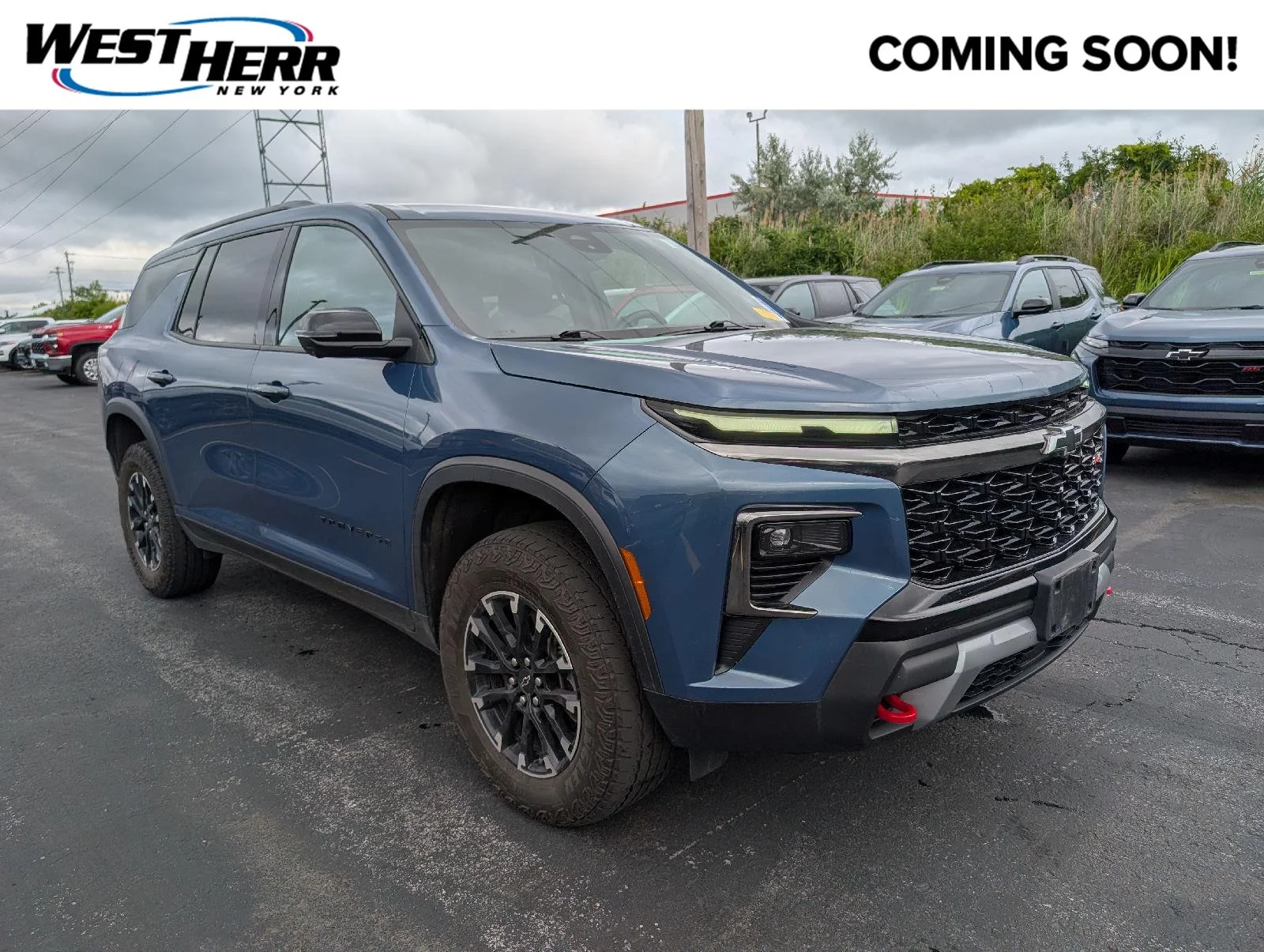 Used 2024 Lakeshore Blue Metallic Chevrolet AWD Z71 image 1