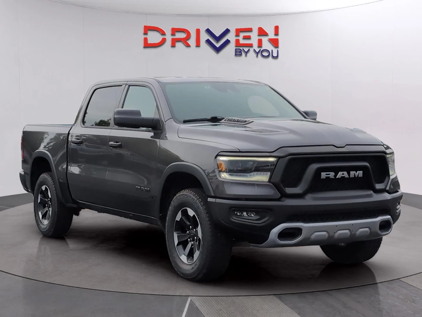 Used 2024 Granite Crystal Metallic Clearcoat Ram Rebel image 7