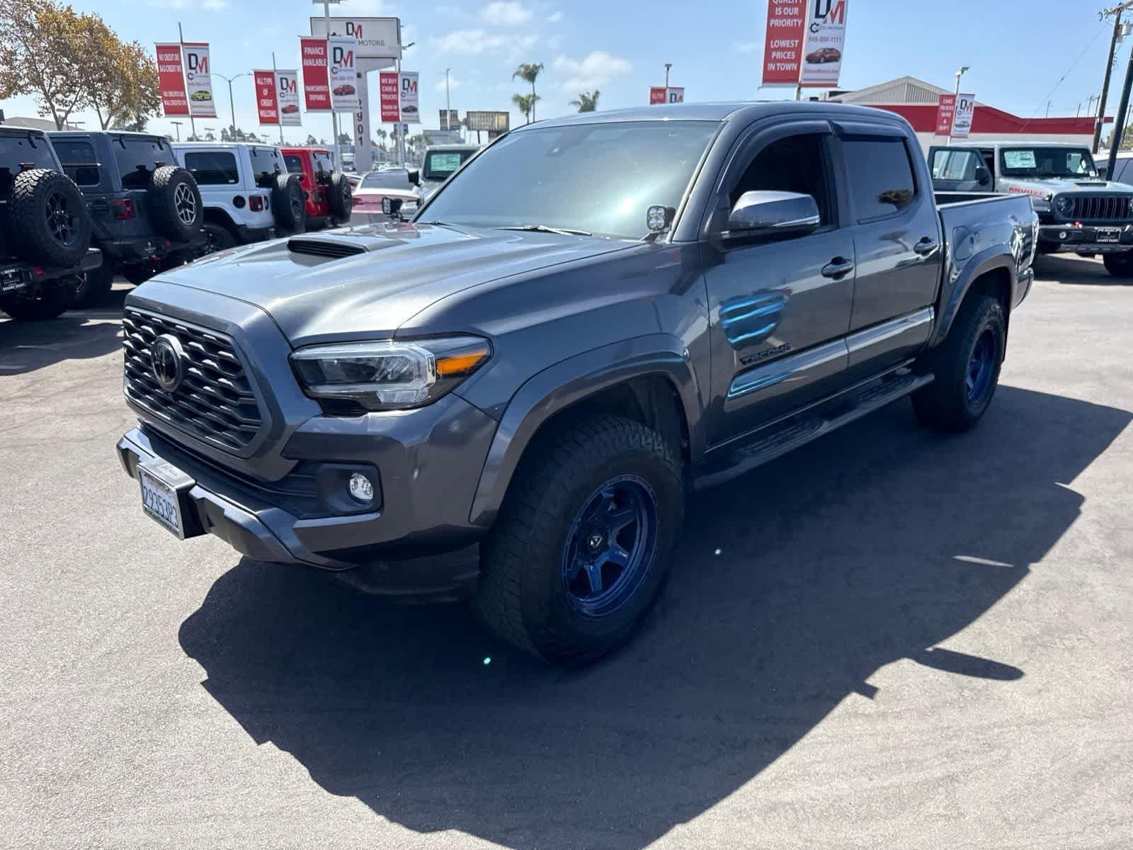 Used 2021 Magnetic Gray Metallic Toyota TRD Sport image 23