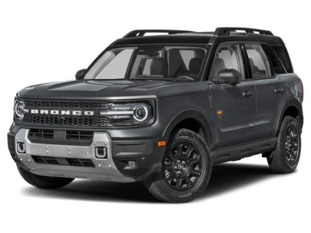New 2026 Azure Gray Metallic Tri-Coat Ford Badlands image 1