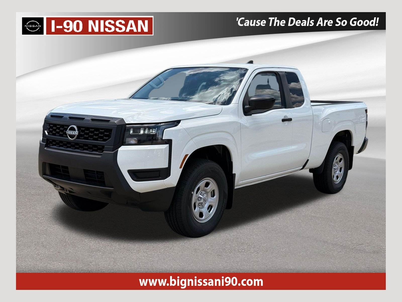 New 2026 Glacier White Nissan King Cab® S image 1