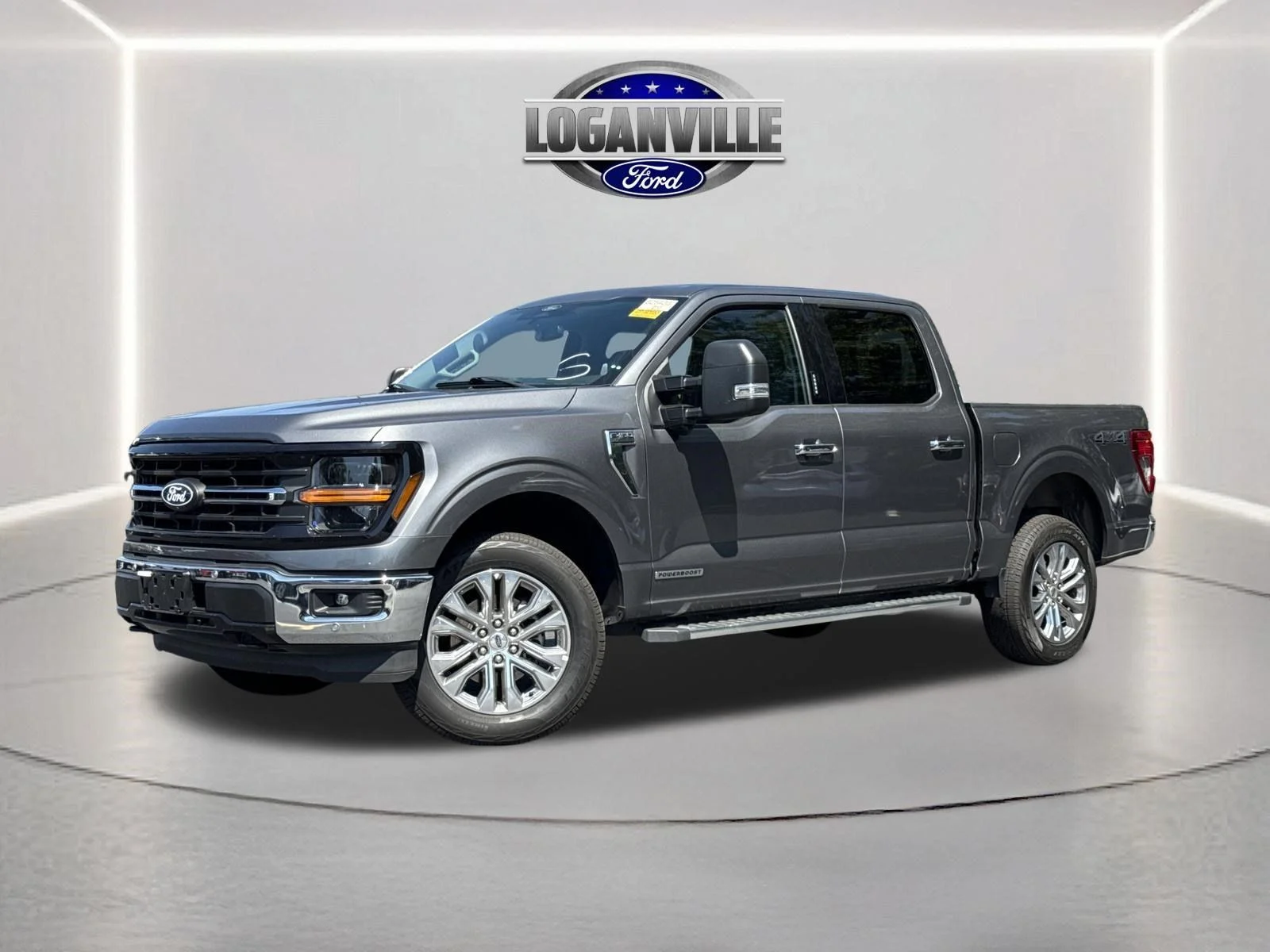 Certified Used 2024 Gray Metallic Ford XLT image 1